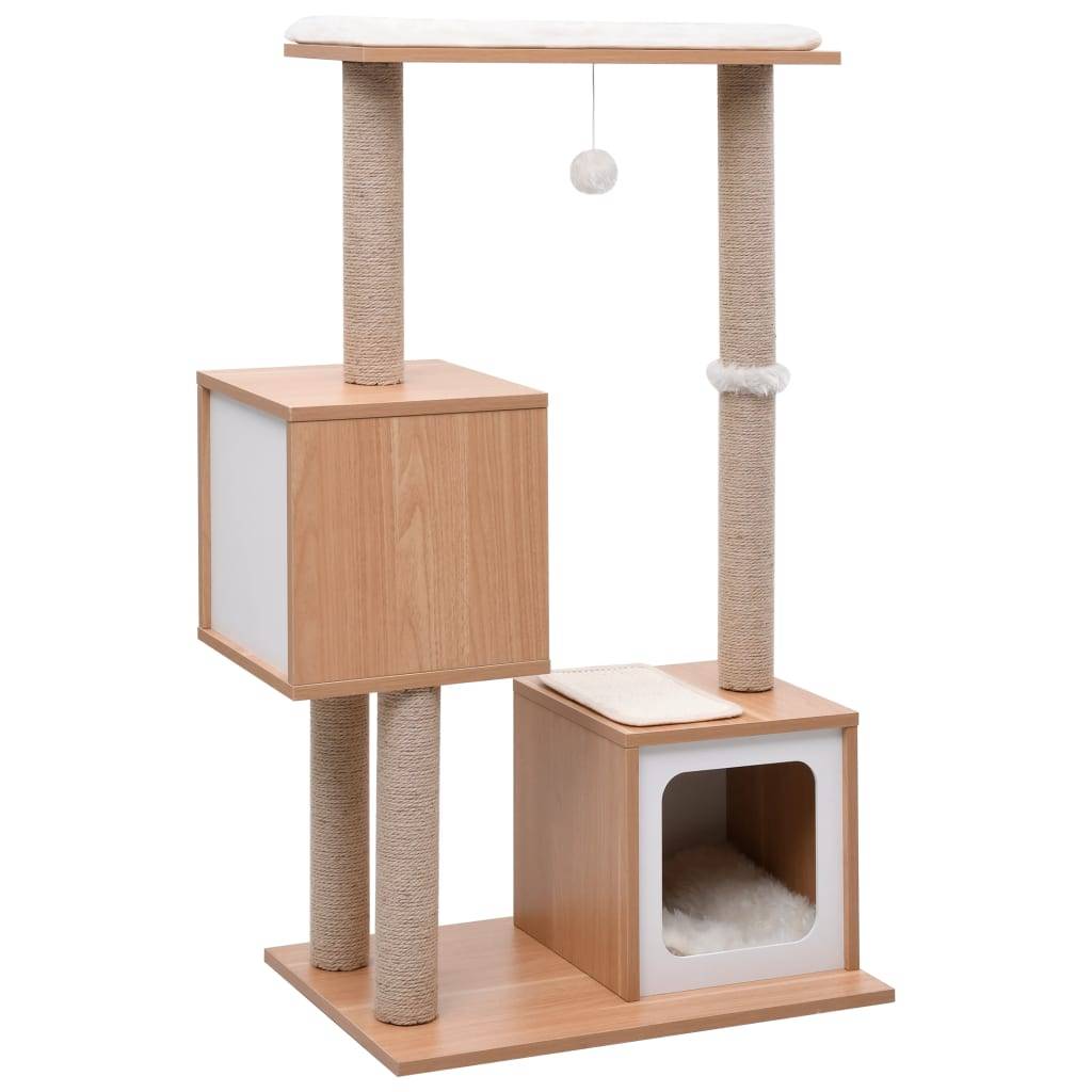 Vidaxl - Arbre à chat avec tapis à gratter en sisal 104 cm vidaXL - Image 1