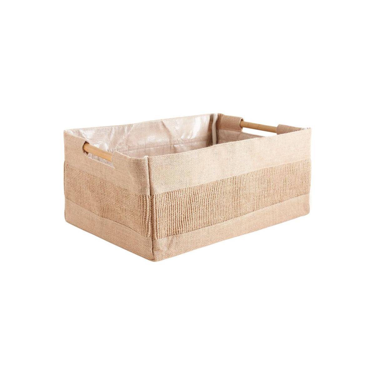 Aubry Gaspard - Corbeille de rangement en jute