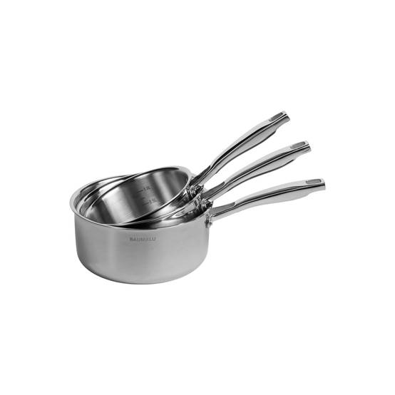 Baumalu - Lot de 3 casseroles Tripli 16/18/20 cm - Image 1