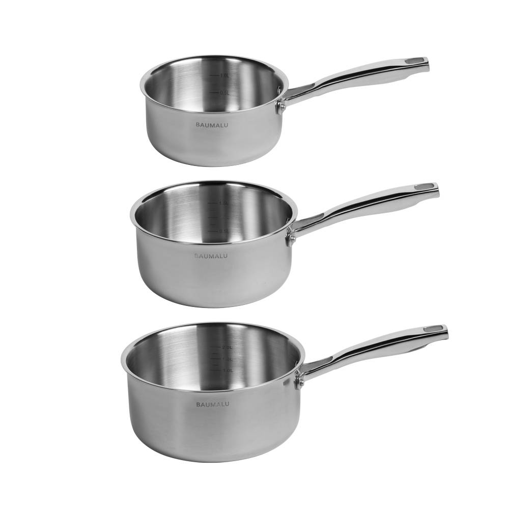 Baumalu - Lot de 3 casseroles Tripli 16/18/20 cm - Image 2