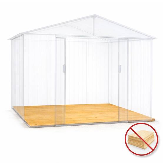 Kit plancher pour abri de jardin avec bûcher Trigano de 6 m² - Image 5