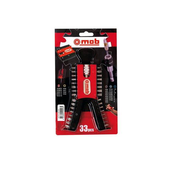 Boîte 32 embouts de vissage + porte embout MOB - Image 2