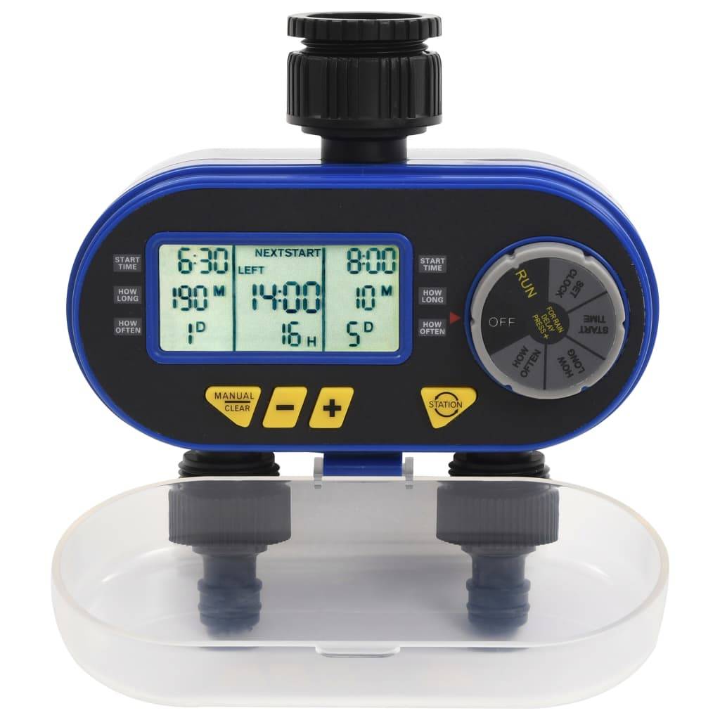 Vidaxl - Minuterie numérique automatique d'arrosage avec sortie double vidaXL 48039 - Image 8