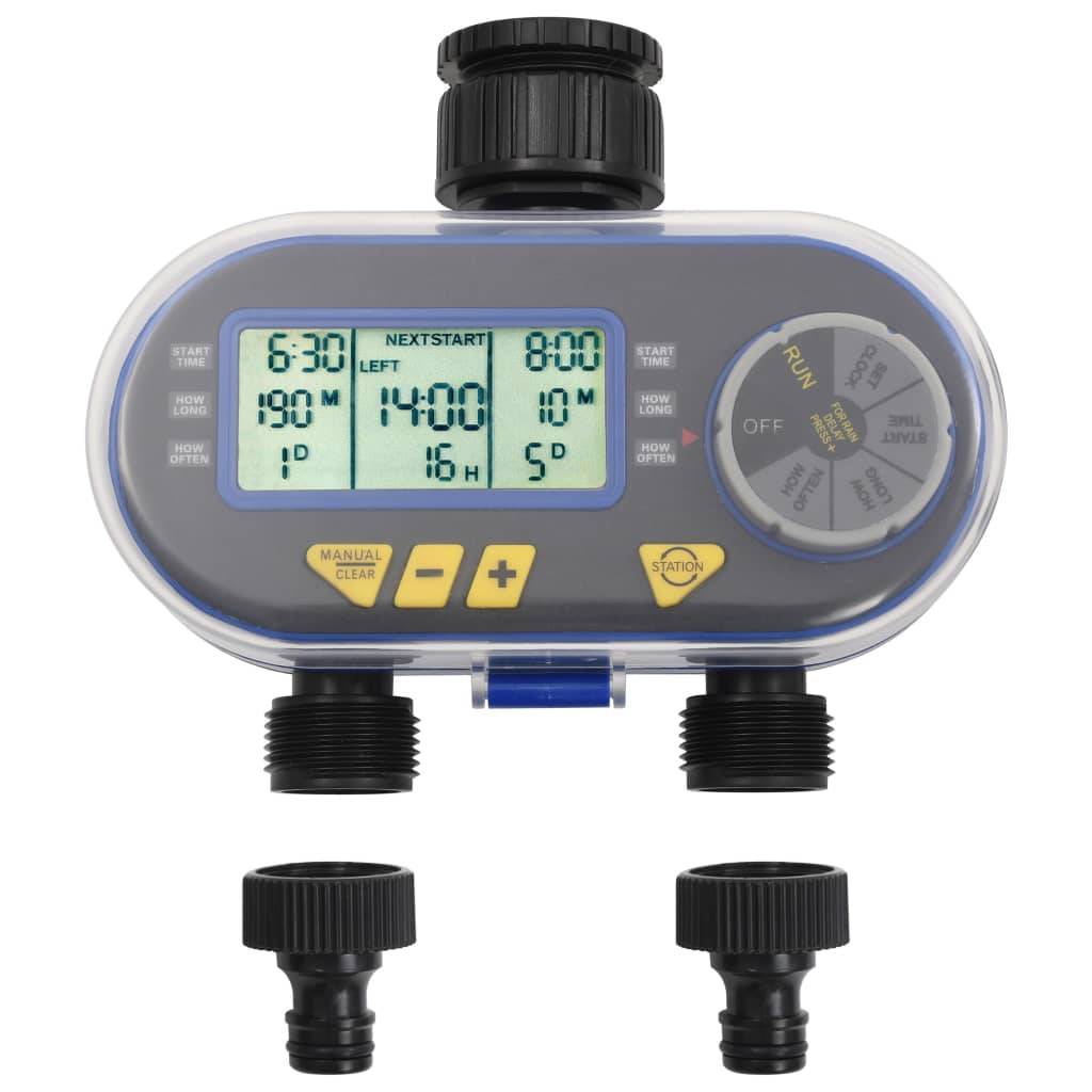 Vidaxl - Minuterie numérique automatique d'arrosage avec sortie double vidaXL 48039 - Image 2
