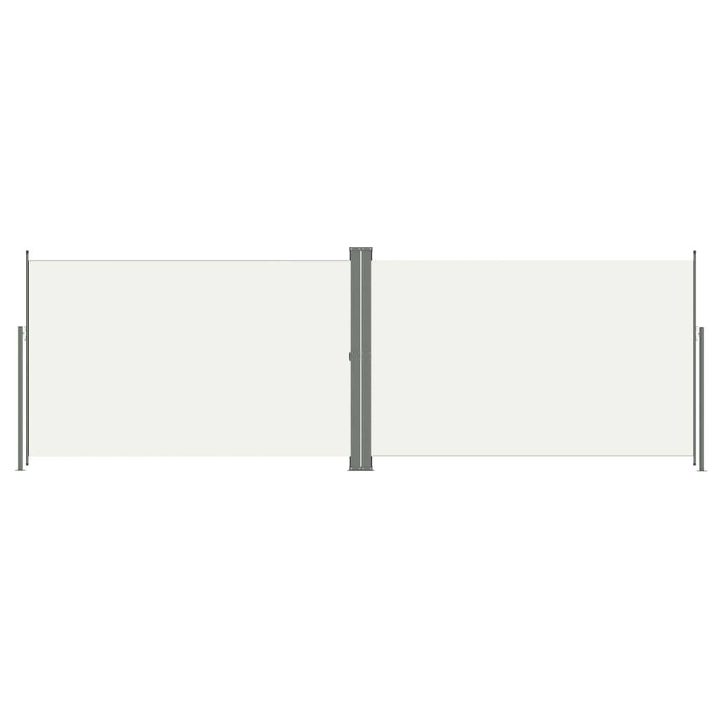 Helloshop26 - Auvent latéral rétractable 200 x 600 cm crème - Image 1