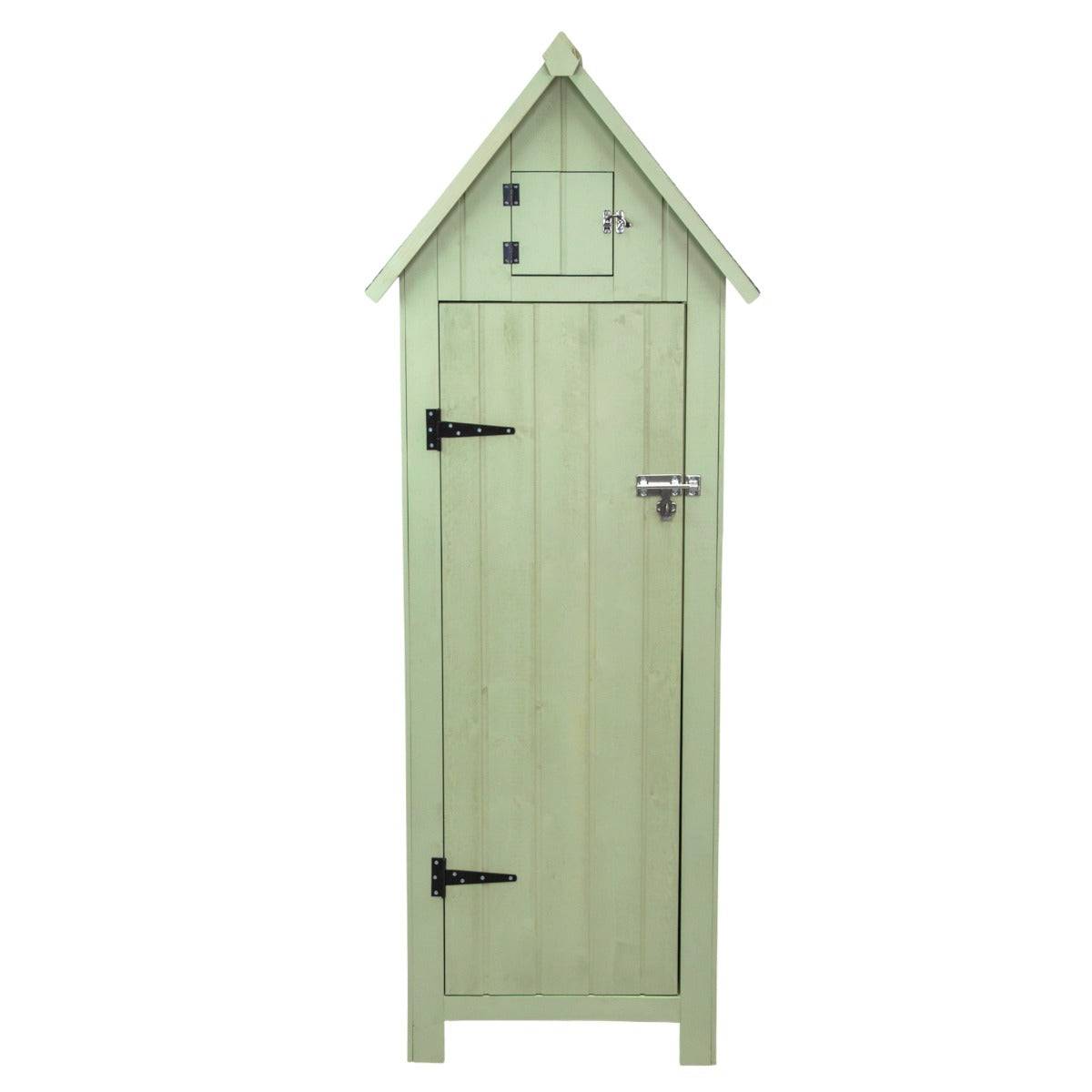 Monstershop - Abri de Jardin en Bois - Vert - Image 1