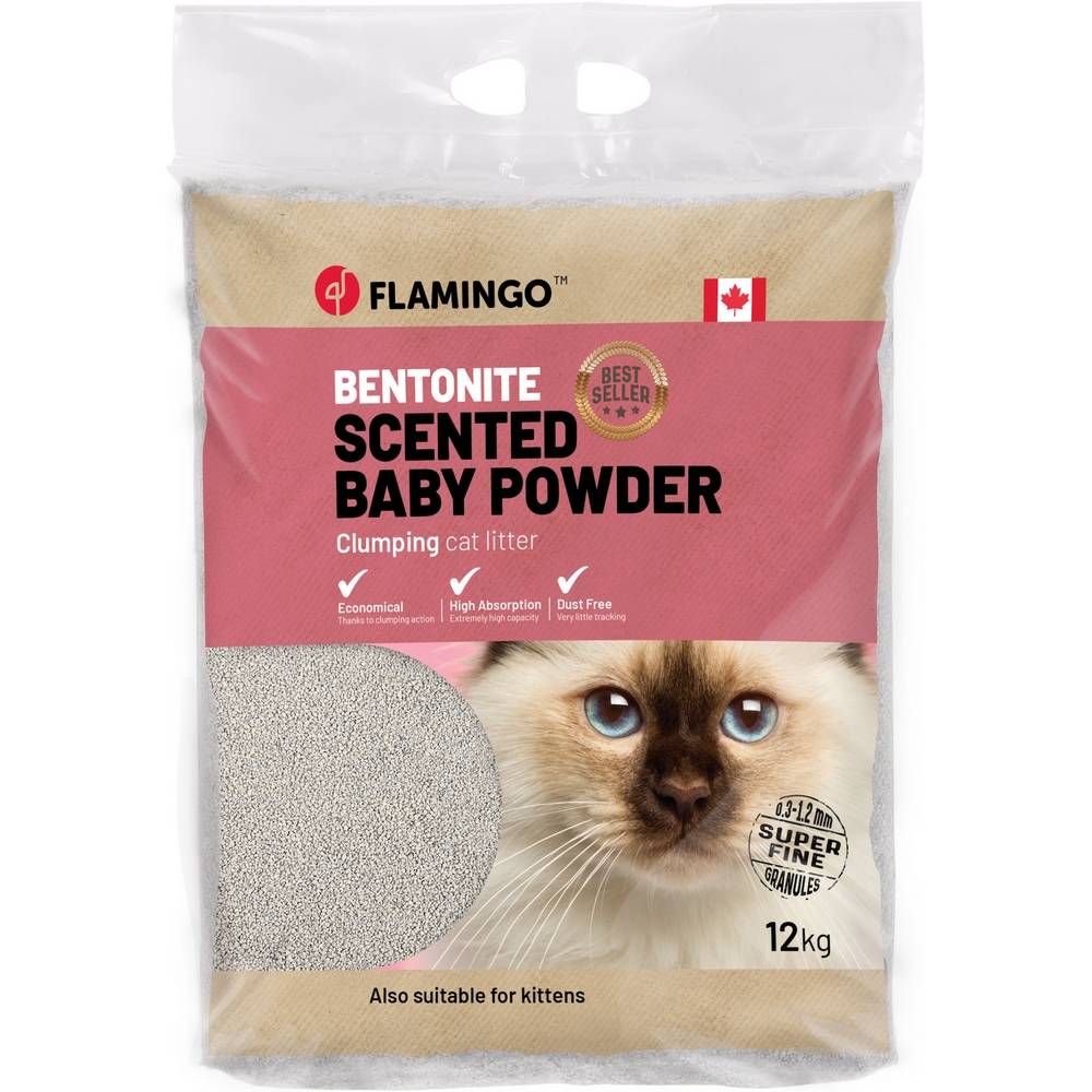 Litière pour chats Poudre Bébé  Contenance 12 kg