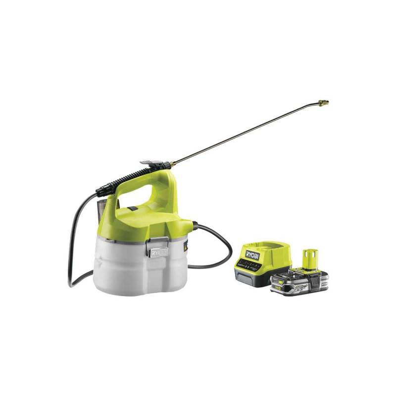 Ryobi - Pack RYOBI pulvérisateur 18V One+ 3,5L OWS1880 - 1 batterie 2.5Ah - 1 chargeur rapide 2.0Ah RC18120-125
