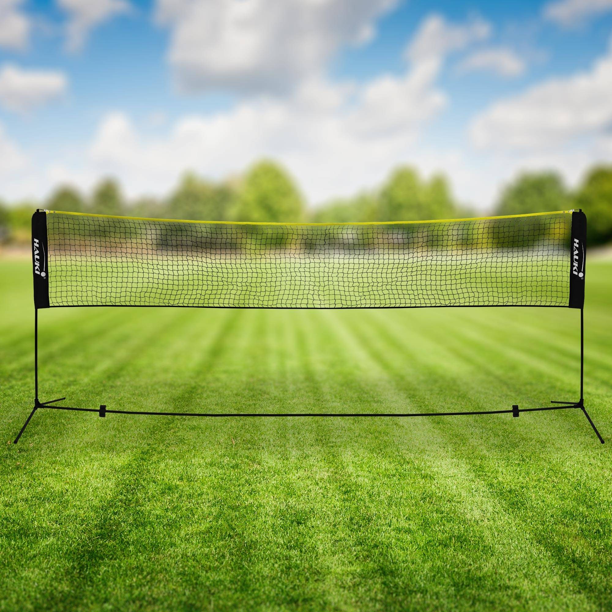 Filet de badminton 4m filet de volley-ball/tennis noir portable hauteur 156cm - Image 8