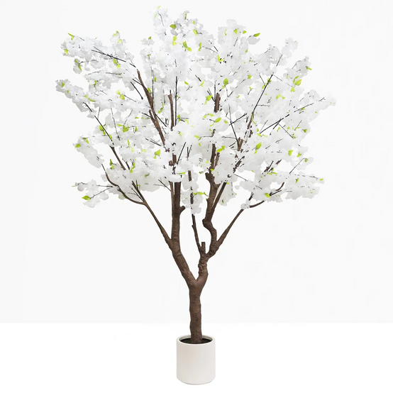 Cerisier artificiel blanc 280cm - Image 2