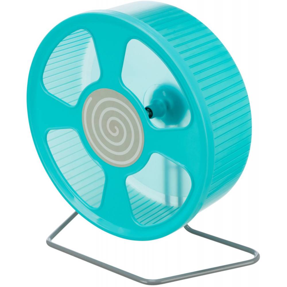 Animallparadise - Roue d'exercice taille ø 20 cm, pour petit rongeurs, couleurs aléatoires. - Image 1