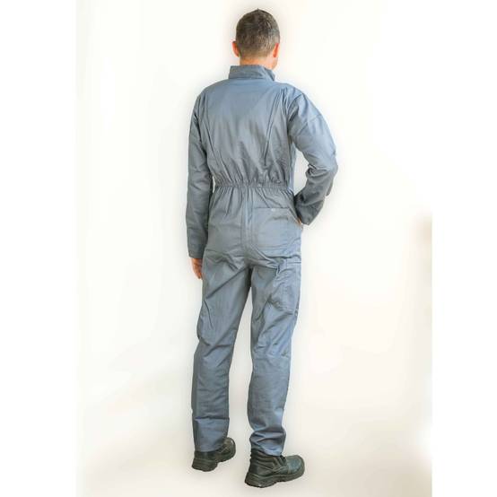 Combinaison de travail grise 245g/m2 - Taille S (40/42) - Image 2