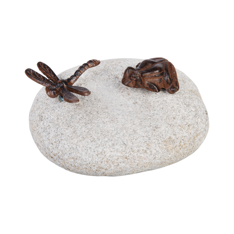 Animaux sur galet - Modèles aléatoires - L 19 cm - Image 1
