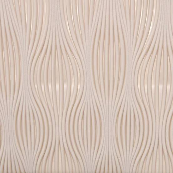Panier à Linge Design "Leaf" 38L Beige - Image 3