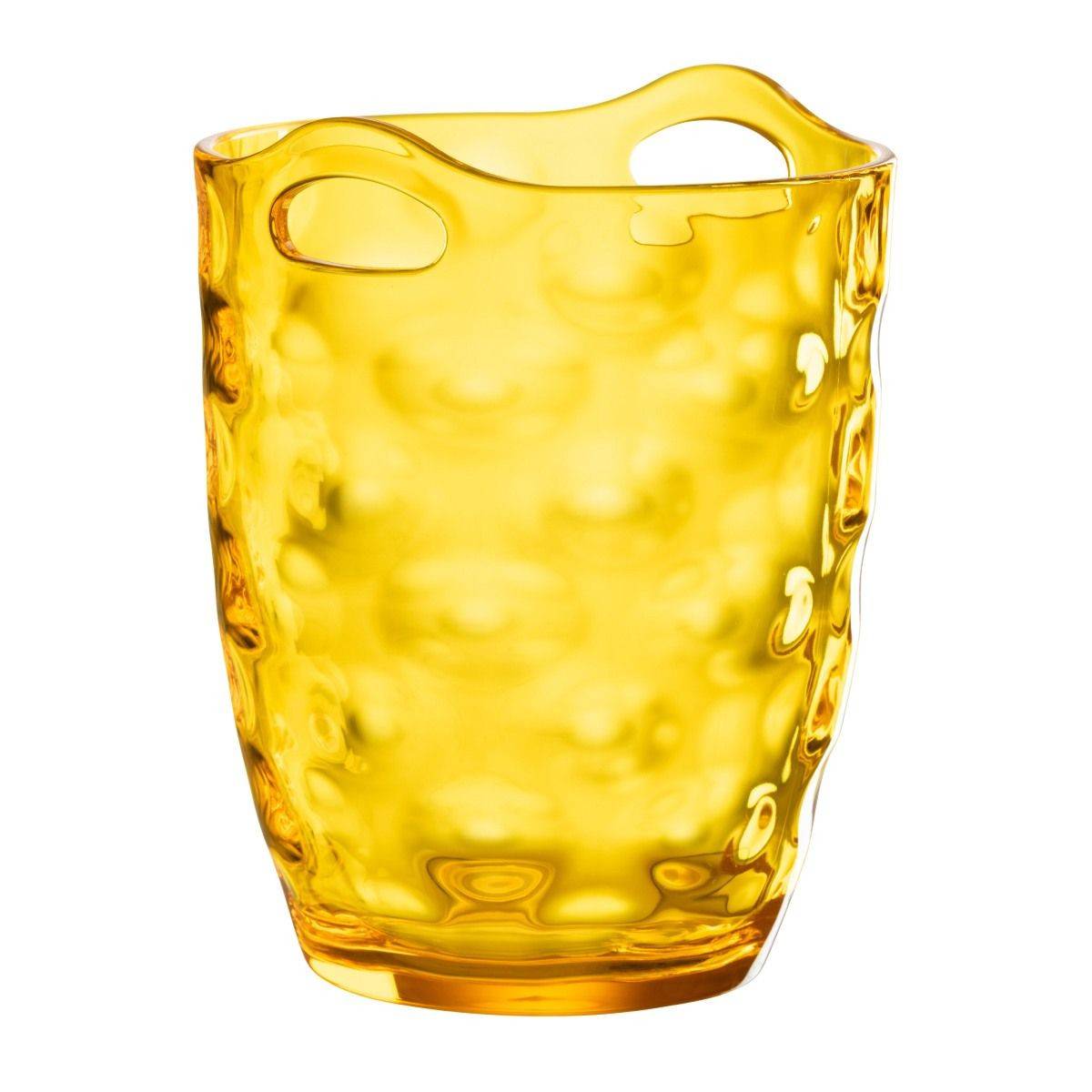 J-Line - Seau à Glace "Leonard" 23cm Jaune