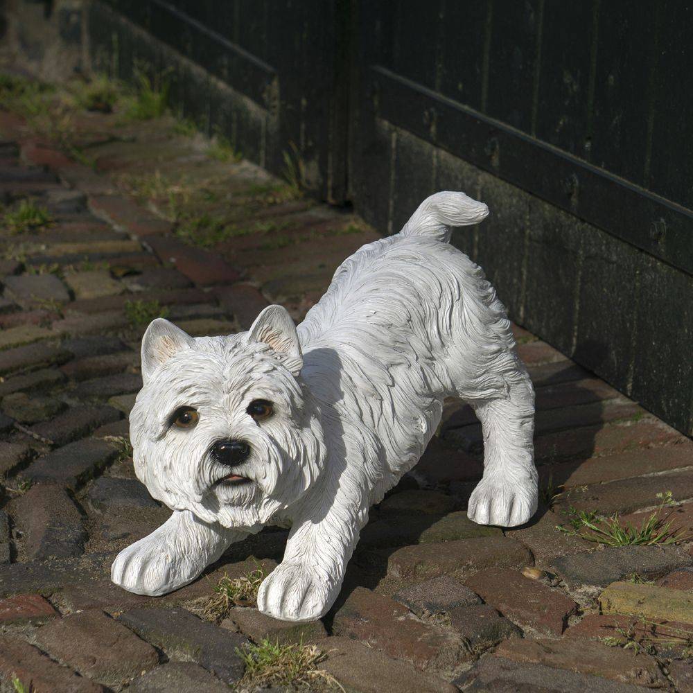Farmwood Animals - Chien west highland en résine 33 x 17 x 23 cm - Image 3