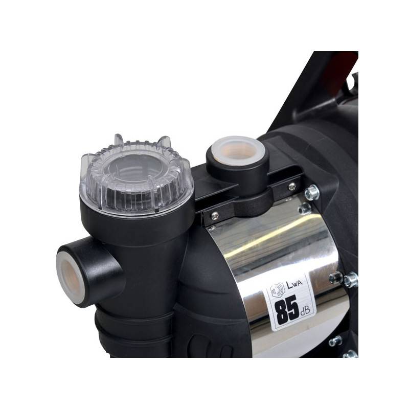 Hecht 3131 Pompe à eau centrifuge électrique de jardin avec filtre intégré 4,5 bar 1100W 4600L/H - Image 4