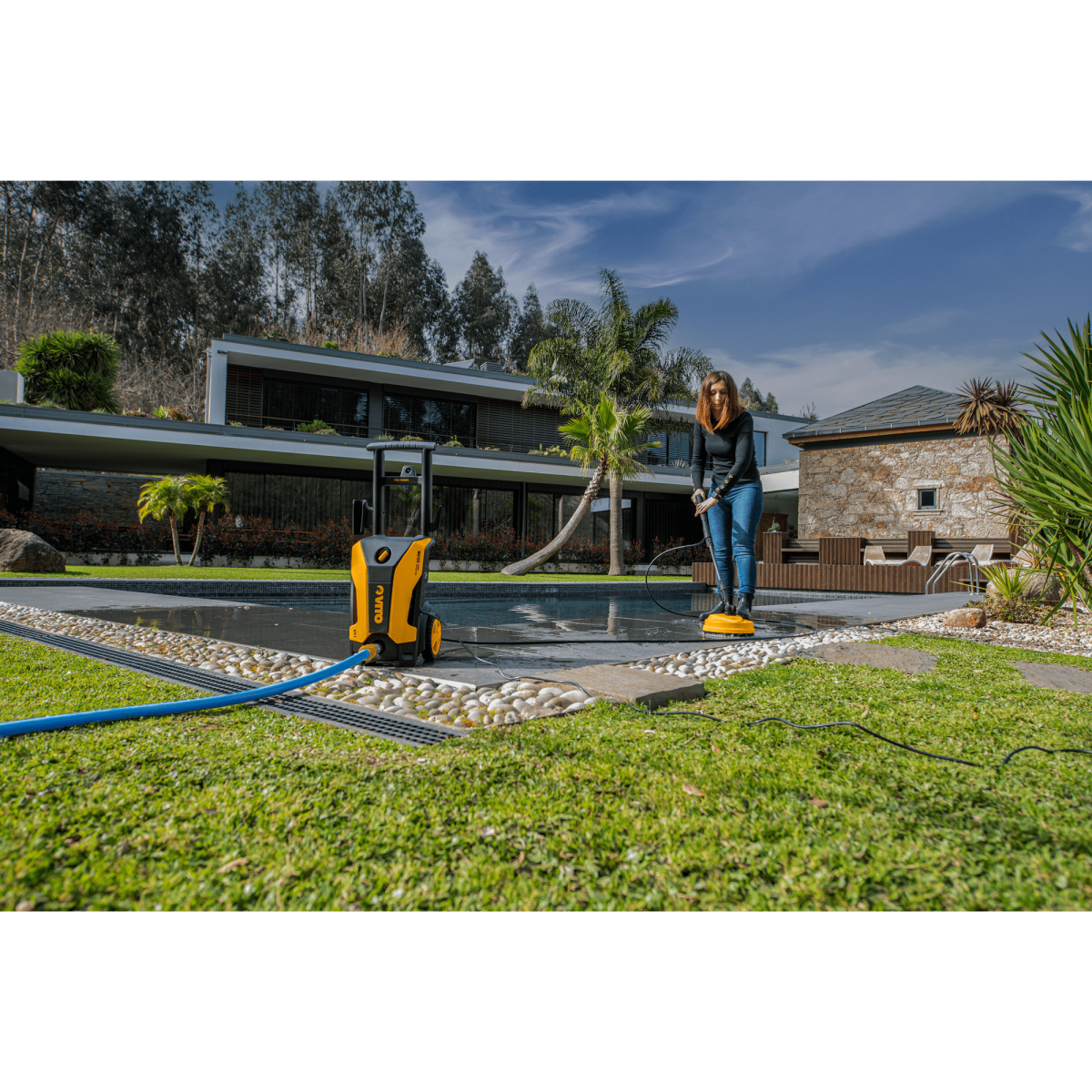 Nettoyeur haute pression 115 bars 1300W Brosse lavage Tuyau 5m Lance turbo + Filtre VITO - Image 10
