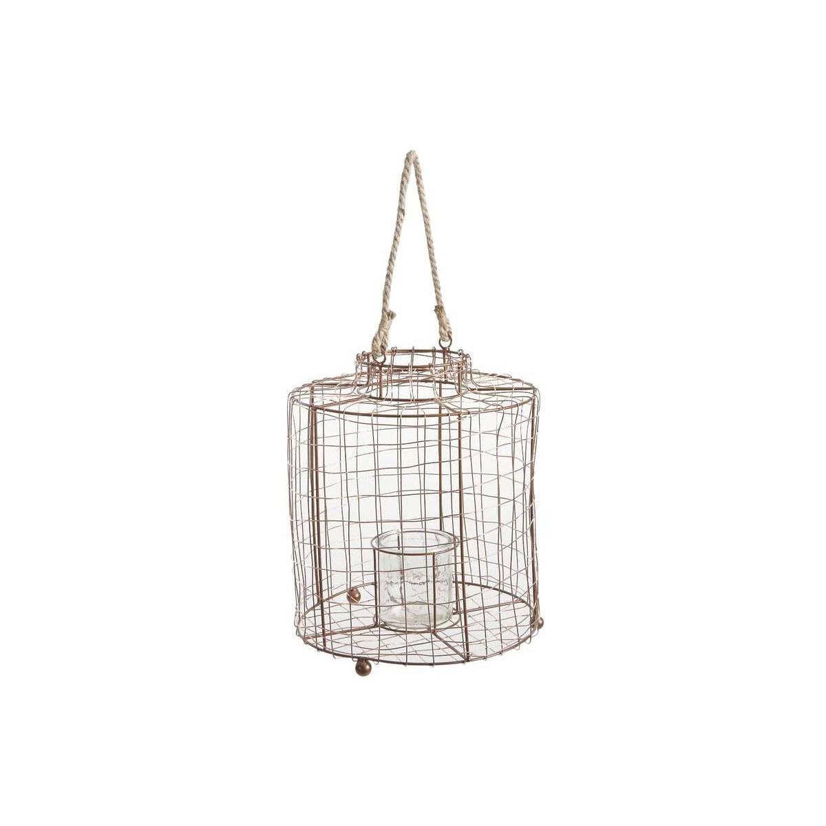 Aubry Gaspard - Photophore en verre blanc mat – Ambiance cosy et lumineuse - Image 1
