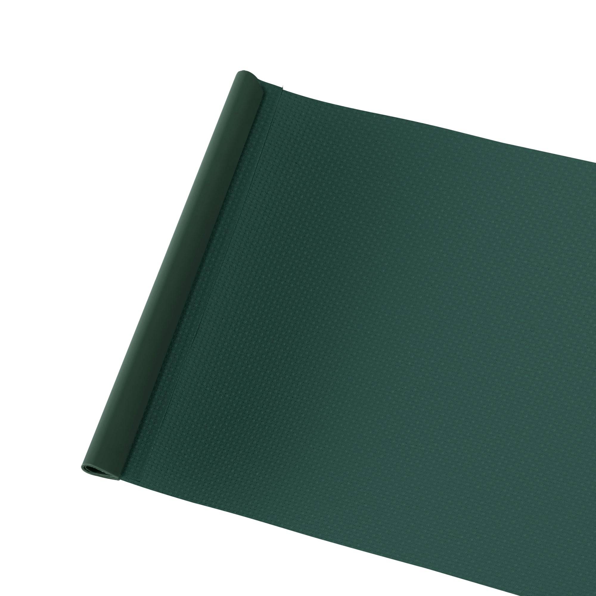 Helloshop26 - Lot de 4 bandes de brise-vue PVC 140 m x 19 cm 26,6 m² vert mousse - Image 4