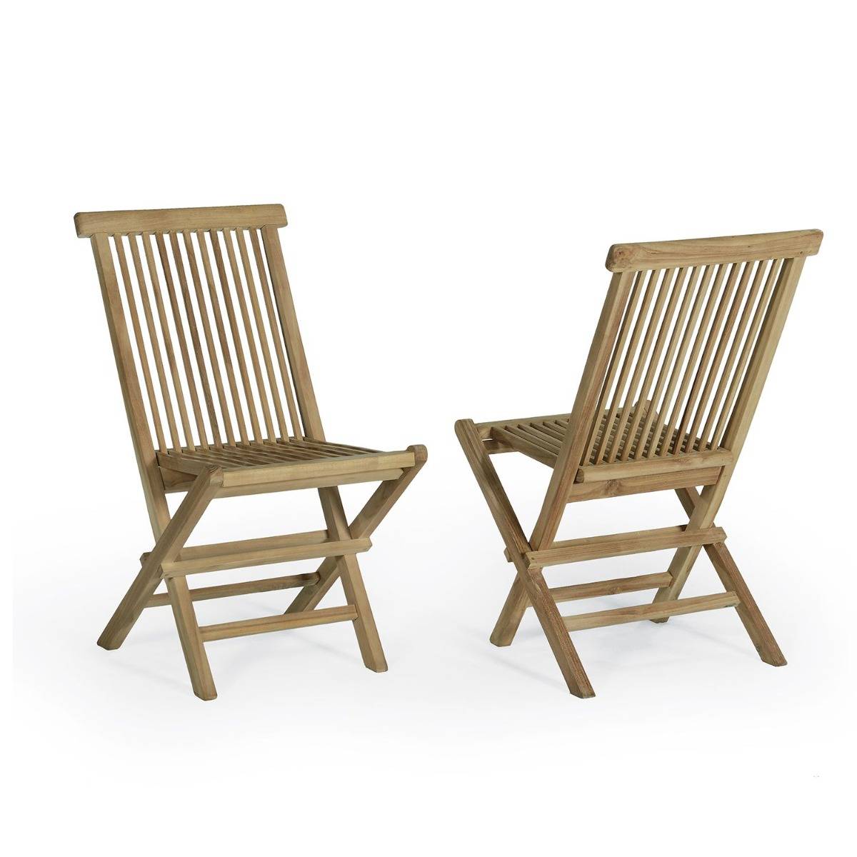 Salon de jardin en teck massif Sarragosse, 6 places - TECK'Attitude - Image 7