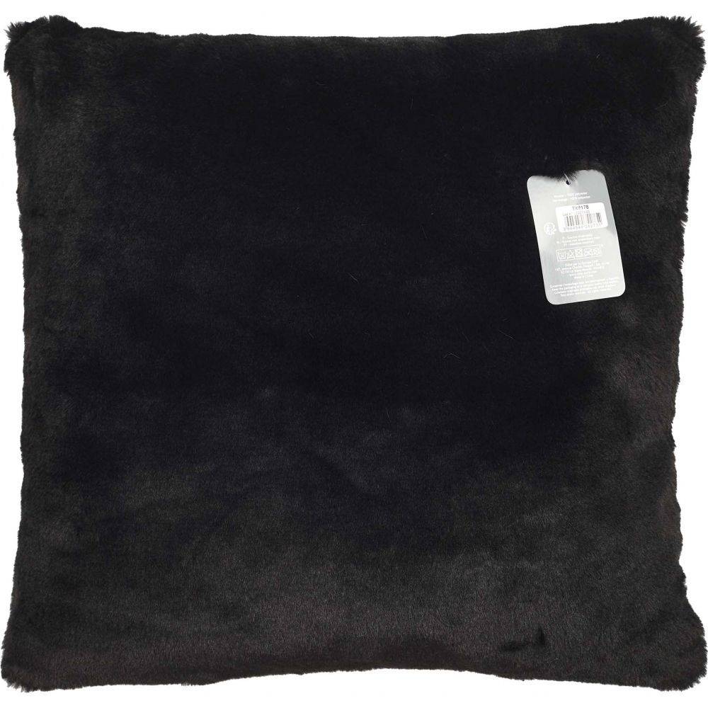 The Home Deco Factory - Coussin imitation fourrure 40 x 40 cm Opulence - Image 4