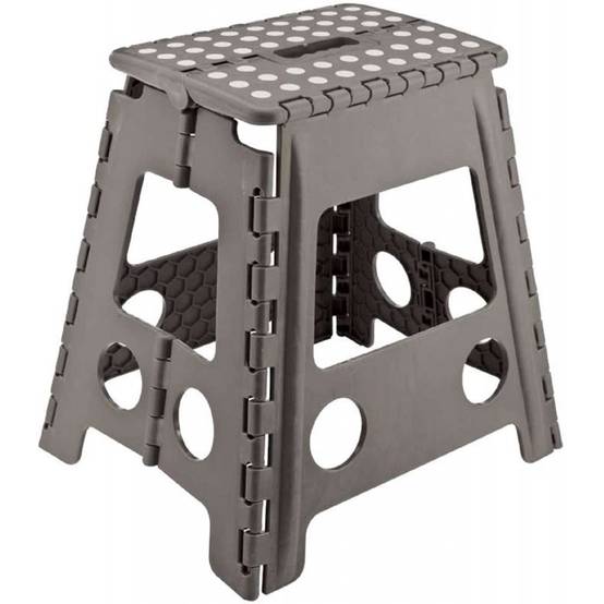 Marche Pied Pliable 32 cm | Tabouret Pliant Antidérapant | Plateforme d'Accès Domestique Stable pour Atteindre Meubles Étagères Placards- VENTEO - Image 1