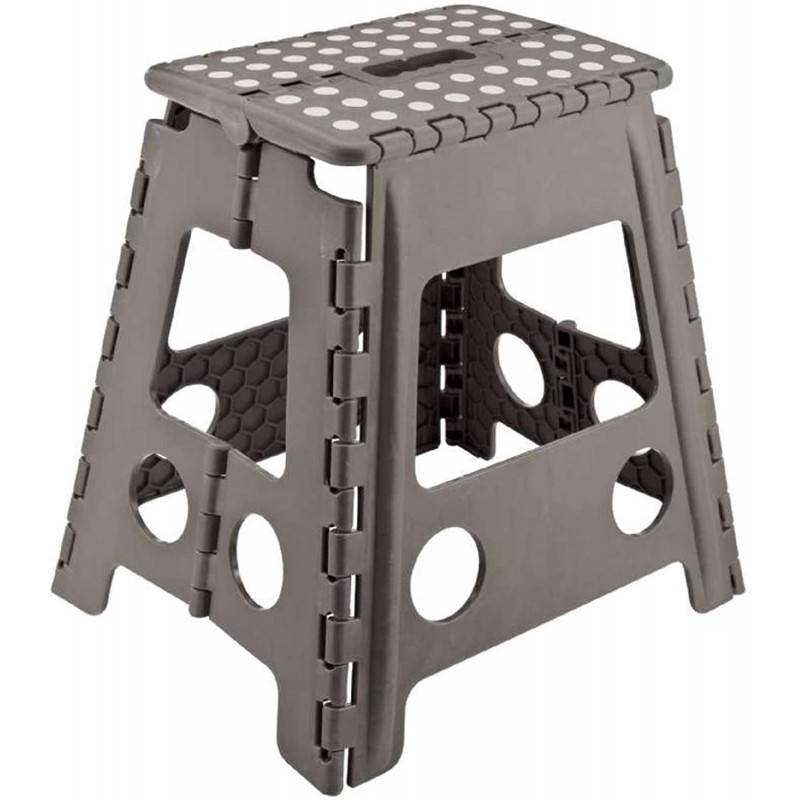 Marche Pied Pliable 32 cm | Tabouret Pliant Antidérapant | Plateforme d'Accès Domestique Stable pour Atteindre Meubles Étagères Placards- VENTEO - Image 1