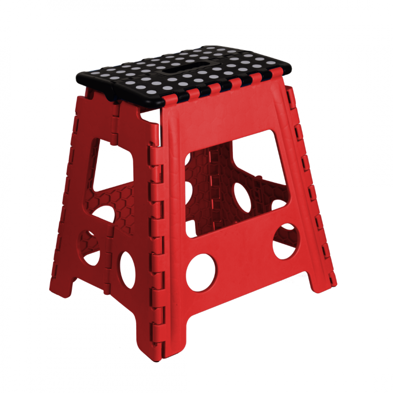 Marche Pied Pliable 32 cm | Tabouret Pliant Antidérapant | Plateforme d'Accès Domestique Stable pour Atteindre Meubles Étagères Placards- VENTEO - Image 6
