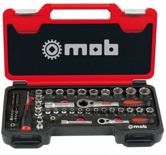 Coffret de douilles traversantes 59 pièces mixte - MOB - Image 1