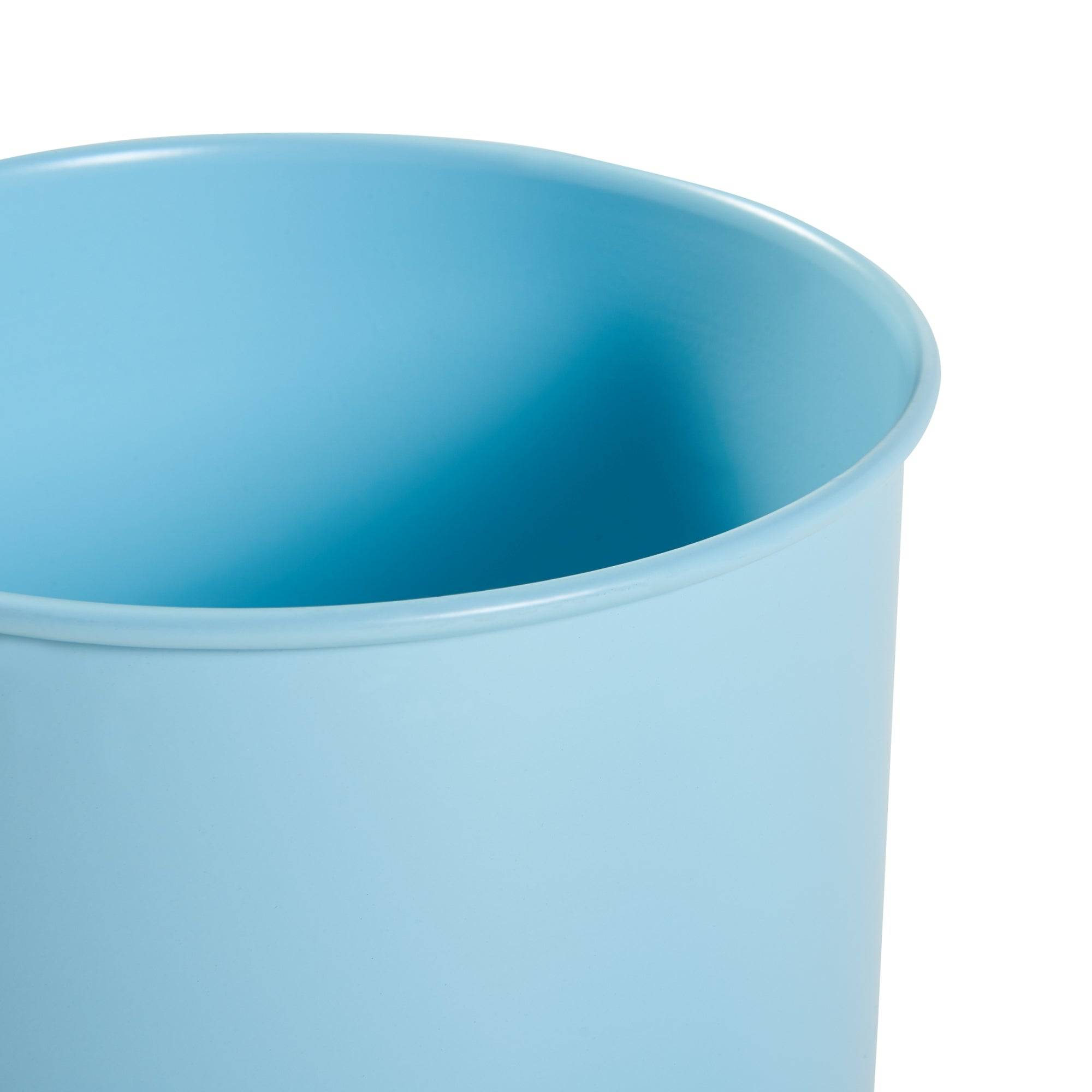 Helloshop26 - Porte-plantes style intemportel support 63 x 29 x 21 cm bleu clair - Image 4