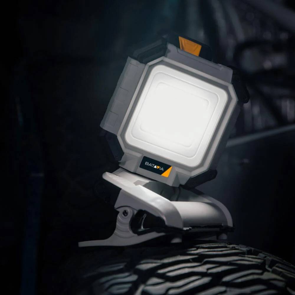 Lampe de chantier LED sans fil - Maxxpack 18V - 1800 lumens - Image 3