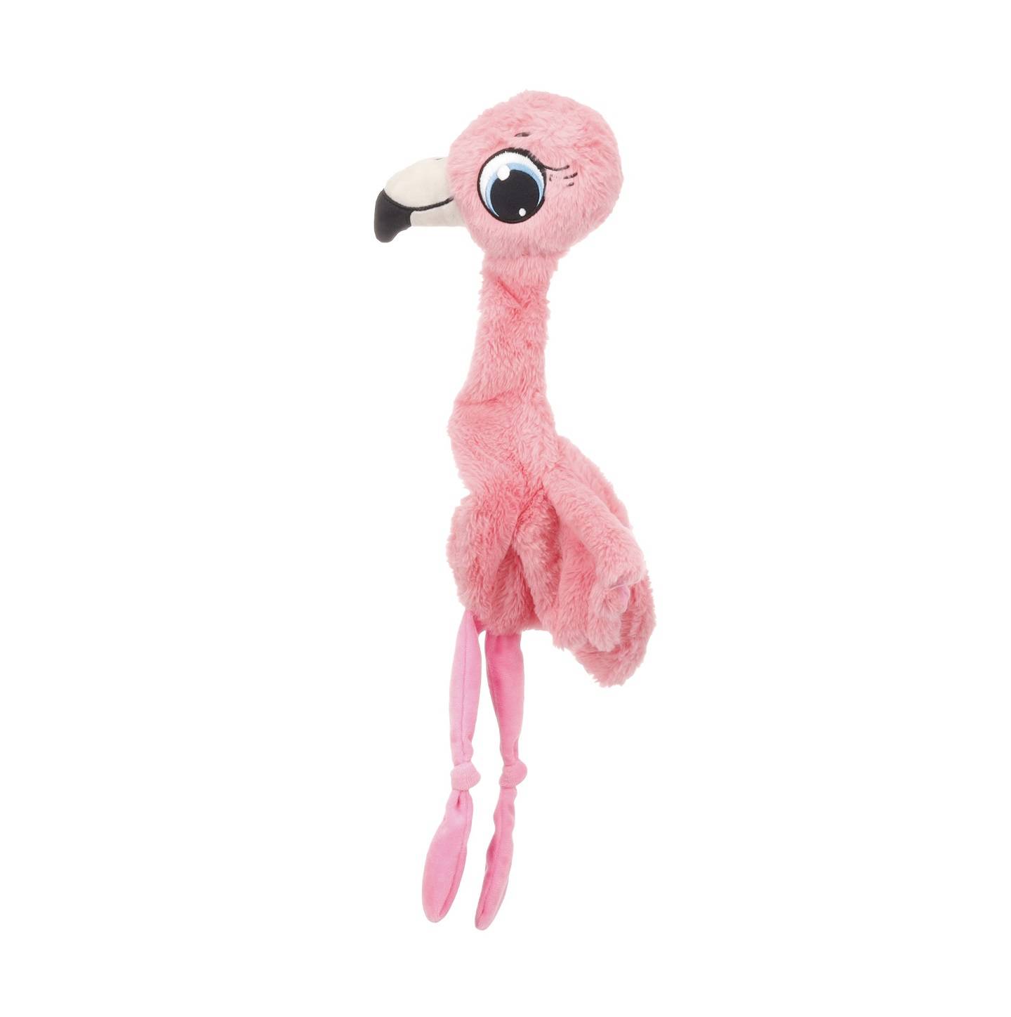 Eden - Peluche Flamant rose grand yeux pour chien - Image 1
