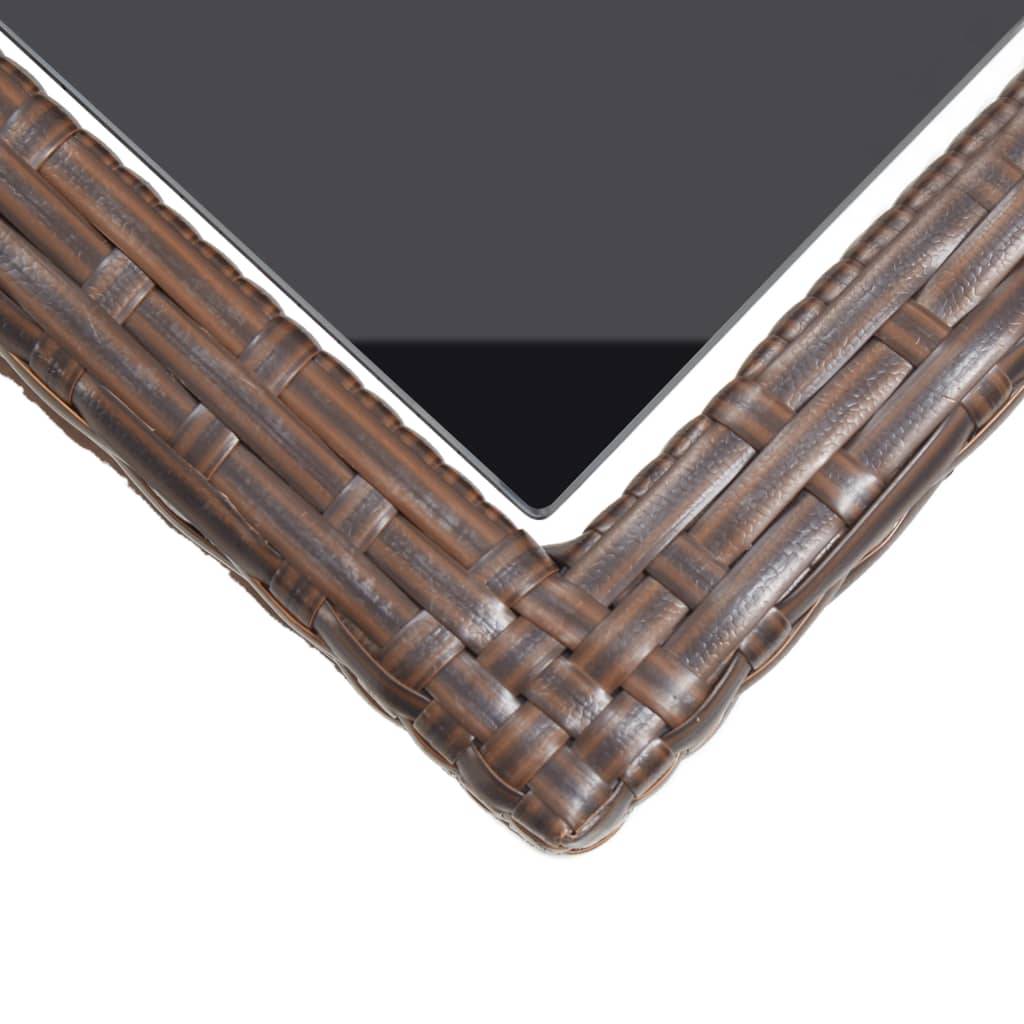 Prolenta Premium - Table bois composite Drumsna Marron 110 X 53 X 72 cm - P87209M - Image 5