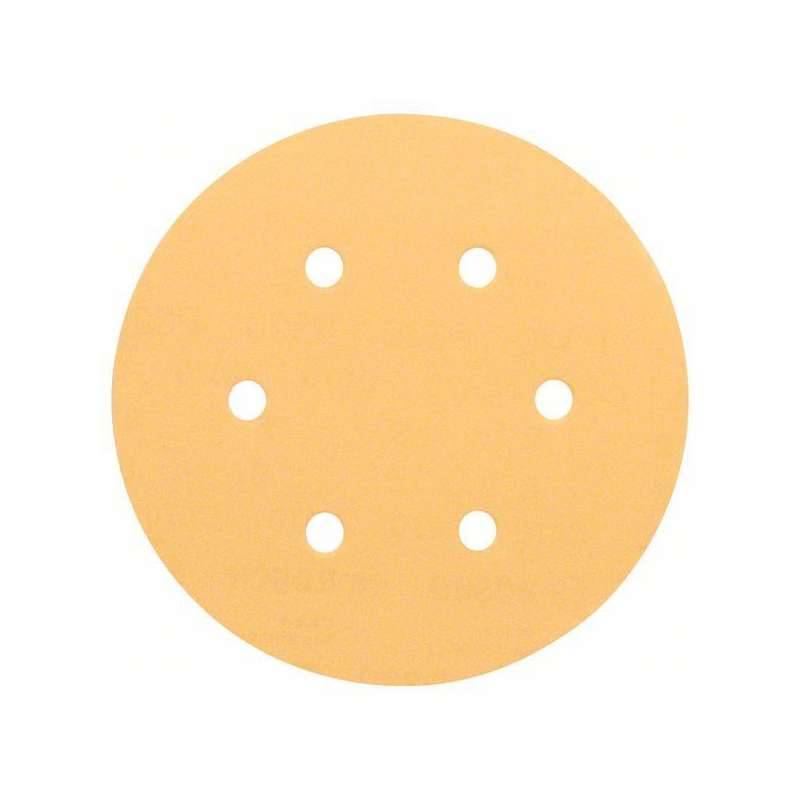 Bosch - 5 feuilles abrasives BOSCH Professional C470 Best for Wood and Paint pour ponceuses excentriques Ø 150mm - 6 trous - taille Grain 60 - BOSCH ACCESSOIR - Image 1