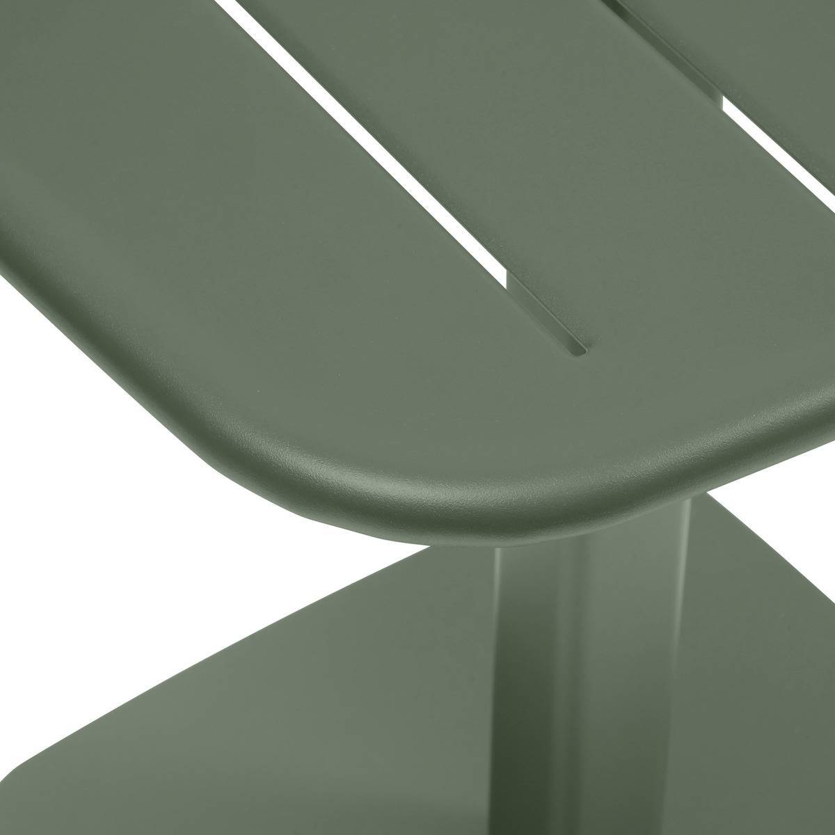 Hesperide - Table de jardin 2 places Alegoria 70x70cm vert laurier - Hespéride - Image 5