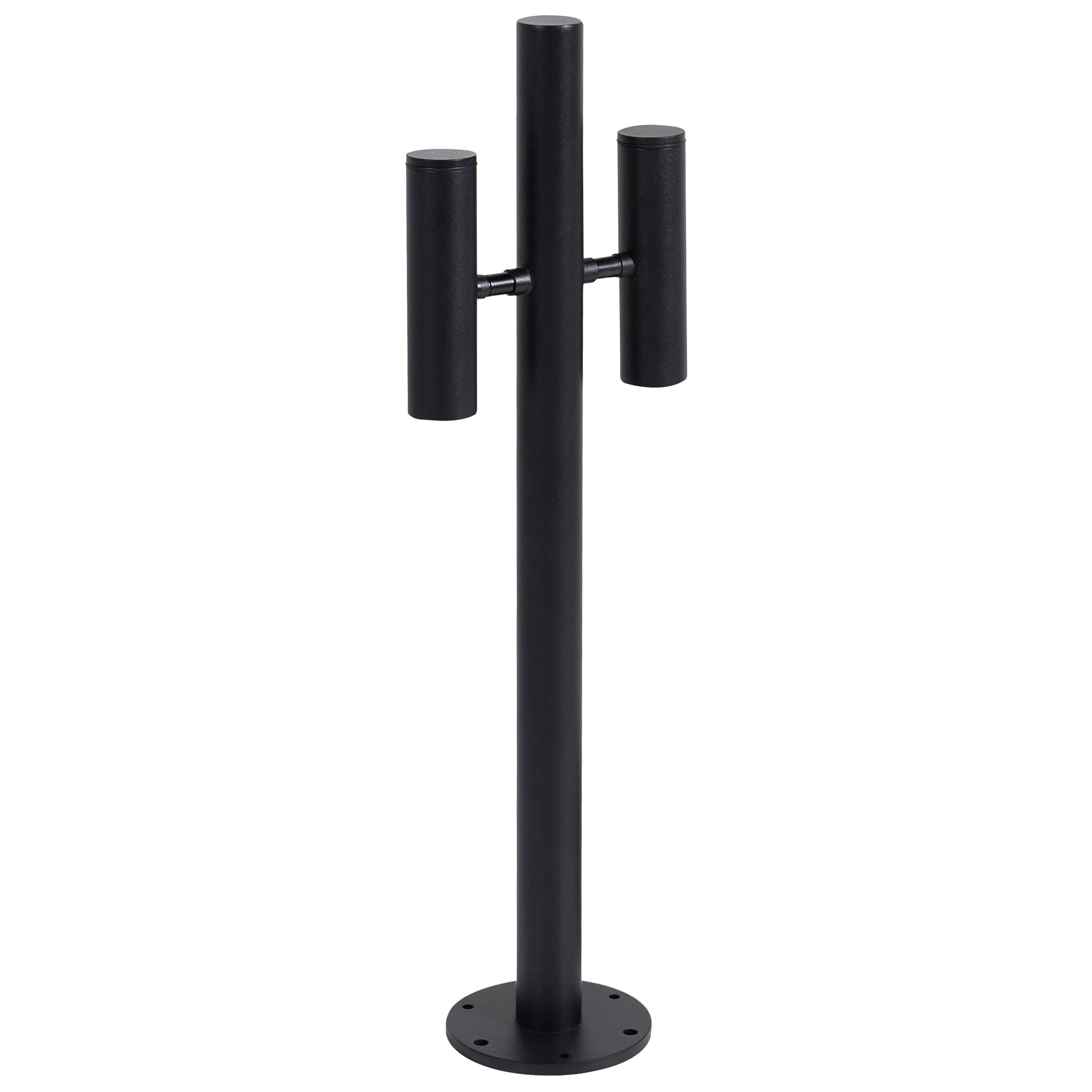 Beliani - Borne Lumineuse Aluminium Noir FLUVIA - Beliani - Image 5