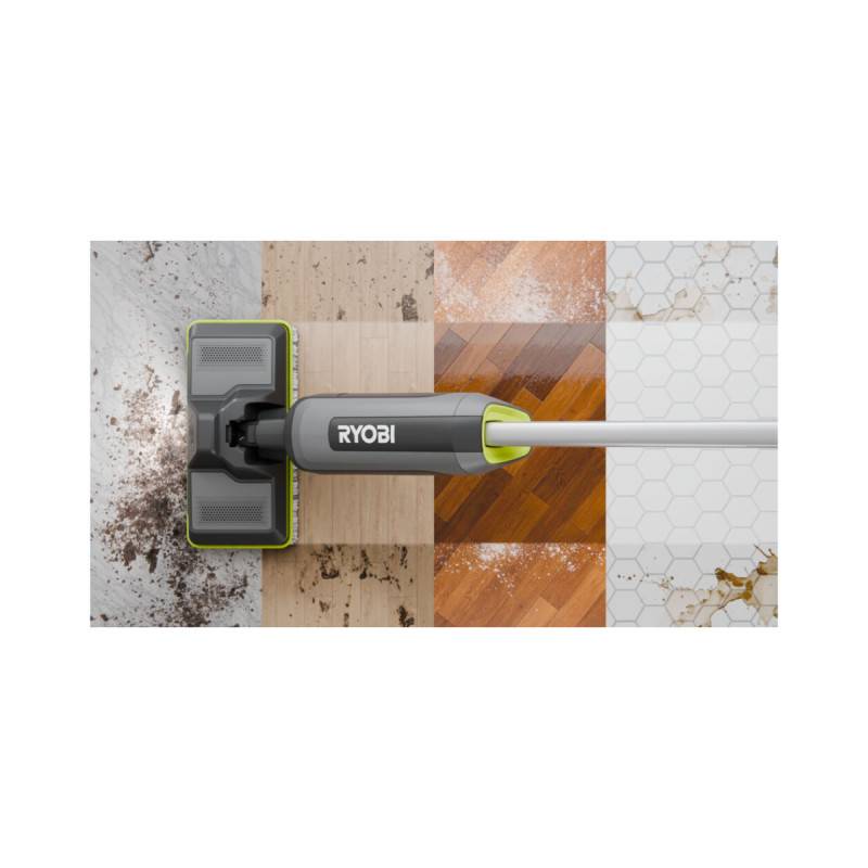 Ryobi - Serpillère vaporisateur 4V RYOBI - 255ml - Batterie 2,0Ah et chargeur - RSM4-120G - Image 6