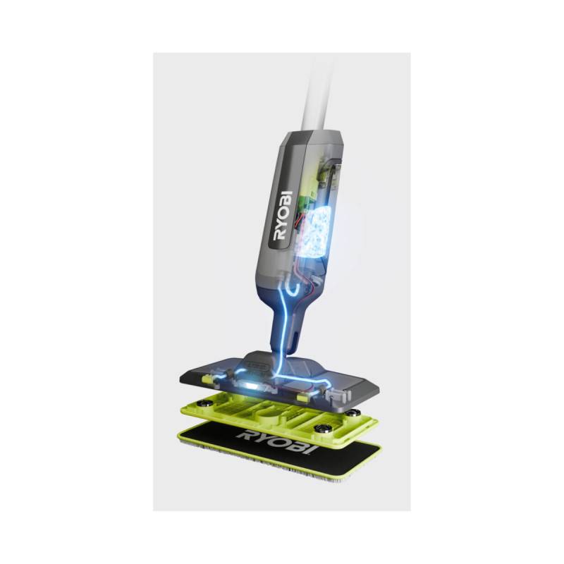 Ryobi - Serpillère vaporisateur 4V RYOBI - 255ml - Batterie 2,0Ah et chargeur - RSM4-120G - Image 4