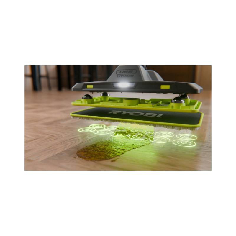 Ryobi - Serpillère vaporisateur 4V RYOBI - 255ml - Batterie 2,0Ah et chargeur - RSM4-120G - Image 7