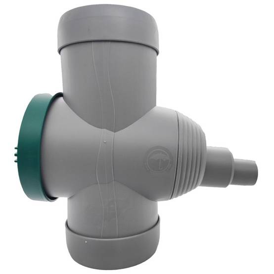 Collecteur eau de pluie de gouttières COLLECT11 gris PVC diamètre 80 ou 100mm - Image 7