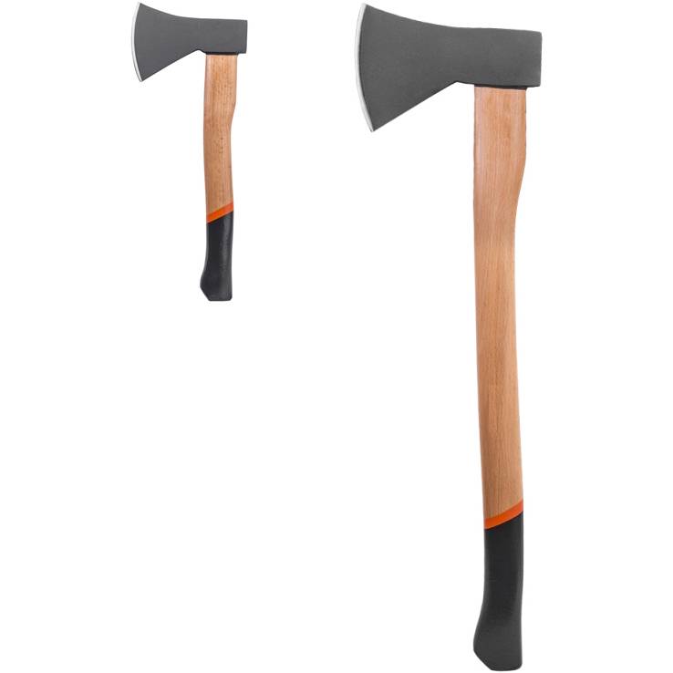 Gt Garden - Lot de 2 haches avec manche en bois : hache + hachette - GT GARDEN - Image 1