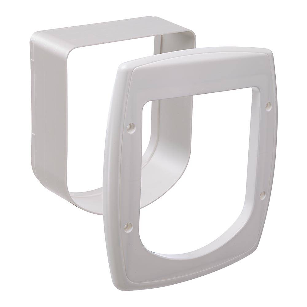 Ferplast - Ferplast Extension pour porte pour  chats chatière avec puce porte basculante SWING MICROCHIP EXTENSION, 22,5 x 16,2 x h 25,2 cm, profondeur 5 cm, - Image 1