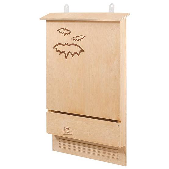 Ferplast - Ferplast Maison pour chauve-souris BAT HOUSE Nid pour chauve-souris en bois FSC, Protection contre les moustiques et insectes écologique et naturel - Image 1