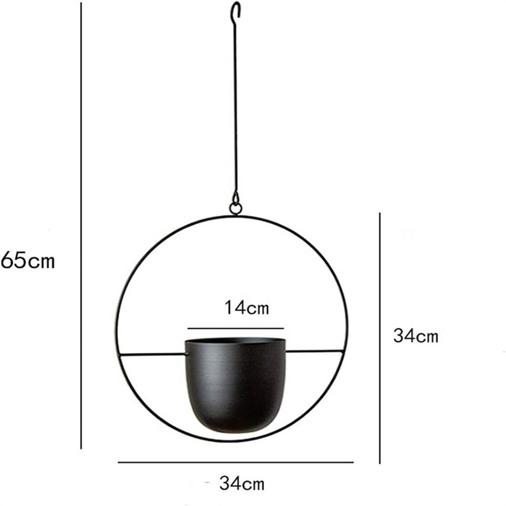 Jardinière suspendue en métal DtopbuyAge - Image 3