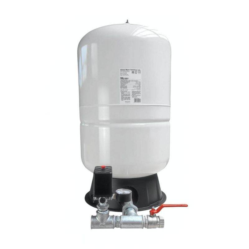 Kit réservoir à diaphragme GCB 450L vertical Challenger - 10 bars - 1"/14 - Image 1