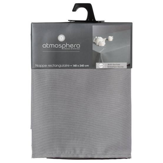 Nappe anti-taches Gris 140 x 240 cm - Image 3