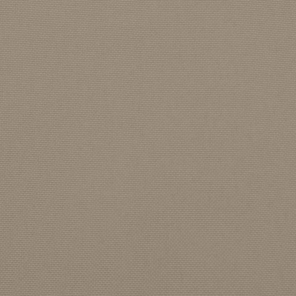 Coussin Bain de soleil | Coussin de chaise longue taupe 186x58x4 cm tissu oxford Maison Chic - Image 9