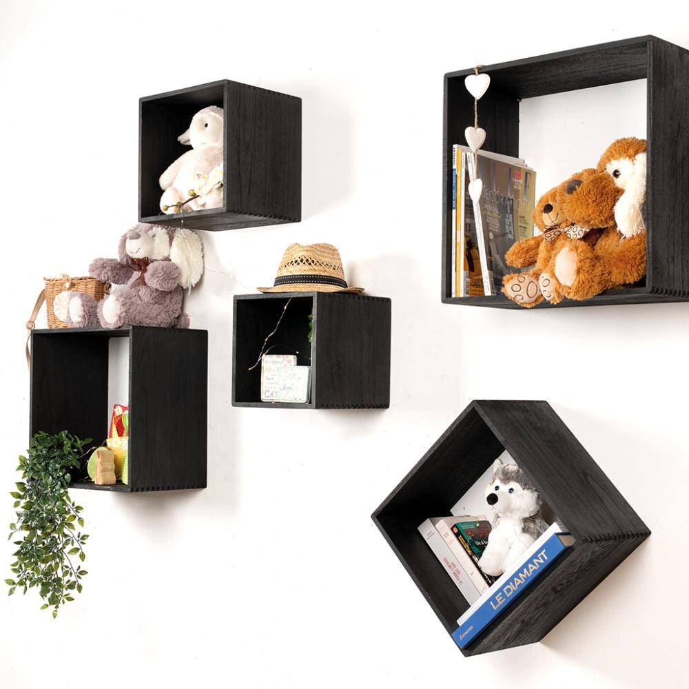 Aubry Gaspard - Sac enfant en rotin et cuir appareil photo - Image 3