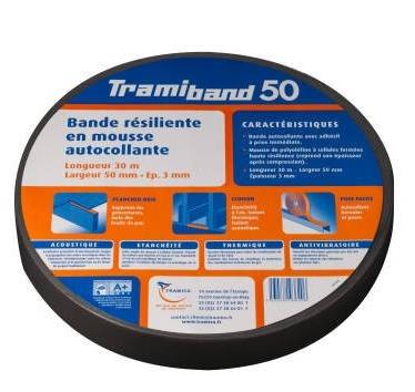 Bande de mousse Tramiband 50 x 3mm x 30m TRAMICO - 2936200000 - Image 2